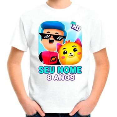 Imagem de Camiseta PK XD Botão Personalizada PKXD Camisa Personalizada, 12