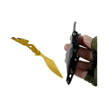 Imagem de Canivete Portátil De Aço Inoxidável Dobrável EDC, Faca Afiada Para Sob