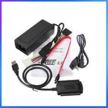 Imagem de CONVERSOR IDE PARA SATA COM FONTE 3 EM 1 USB 2.0 HD