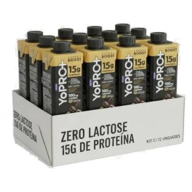 Imagem de Kit 12und YoPRO UHT Energy Boost Café Exp 250g 15g Proteína