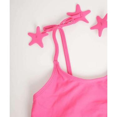 Imagem de Biquíni Infantil Estrela Marisa Tam 4 a 10 Rosa-65004, 6, Rosa