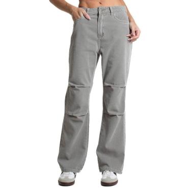 Imagem de Calça Sarja Sawary Reta - 282666 - Verde 44-Feminino