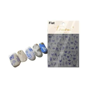 Imagem de Adesivos De Unha 5D Borboleta Vermelha Fênix Andorinha Decalques De Ma