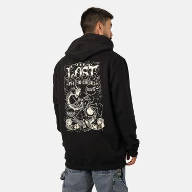Imagem de Moletom Canguru Lost Psycho Circus Snake-Masculino