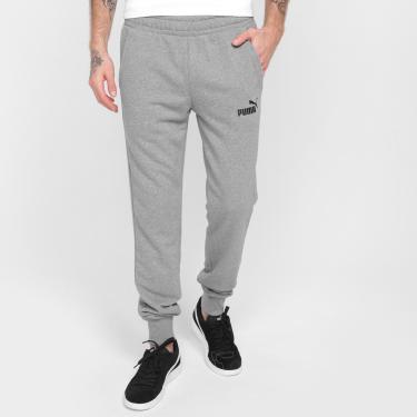 Imagem de Calça Moletom Puma Essential Slim Tr Masculina-Masculino