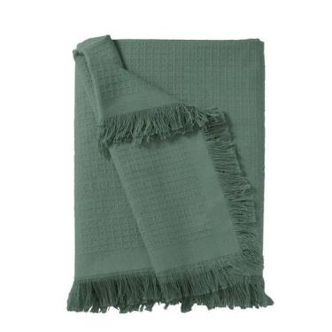 Imagem de Manta Sofá Marrocos Liso 150x210cm Verde Dohler