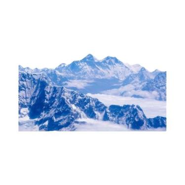 Imagem de Pôster Artístico Do Monte Everest, Pintura Panorâmica Em Lona Para Dec