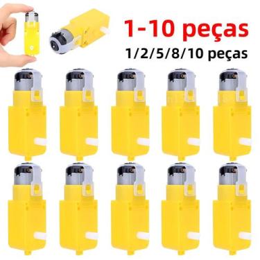 Imagem de Módulo De Motor DC De Alto Torque 3-12V TT Para Carro Robô Inteligente