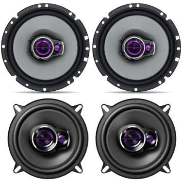 Imagem de Kit Alto Falante Porta Dianteira e Traseira Pioneer 200W RMS, Gol G6 2