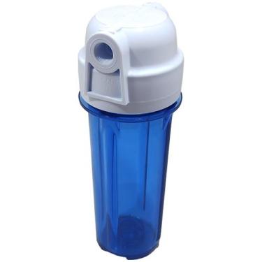 Imagem de Filtro De Água Com Carcaça Azul 9.3/4 S/ Elemento Filtrante - Carbon B