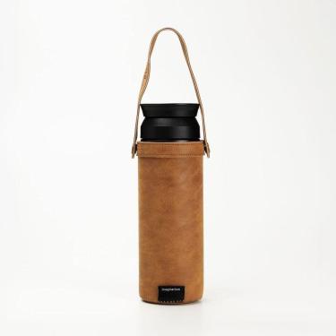 Imagem de Garrafa Térmica Temperatura do Meu Humor 500ML em Aço Inox Preto com Case Removível Ima...