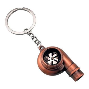 Imagem de Chaveiro Turbo Car com design de turbocompressor de liga de zinco 48 m