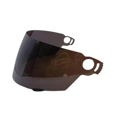 Imagem de Viseira de Capacete EBF Fit - Fumê Roxo - Policarbonato - VIPOL