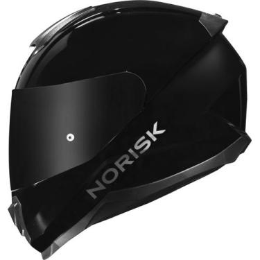 Imagem de Capacete Norisk Razor Monocolor Preto Brilho, 62