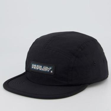 Imagem de Boné Hurley Rubber Nine Nine Preto, Único