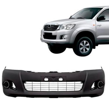 Imagem de Parachoque Dianteiro Hilux 2012 2013 2014 2015 Com Moldura Sem Furo Mi