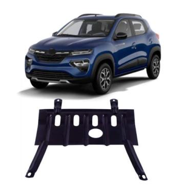Imagem de Protetor de Cárter Peito de Aço 0,8mm Renault Kwid 2017 a 2024 Atos - 