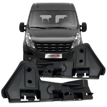 Imagem de Guia Suporte Parachoque Dianteiro Esquerdo Renault Master 2013 a 2021 