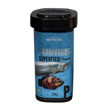 Imagem de Ração Carnivoros Superfície Sticks P 275g Nutricon Peixes