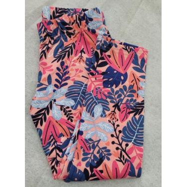 Imagem de Calça Legging Feminino Infantil - Sortido , Estampado rosa, 2