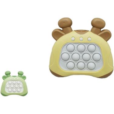Imagem de Jogo Eletrônico Pop It Game Girafinha com Som e Luz Estimula Coordenação Motora Wellmix