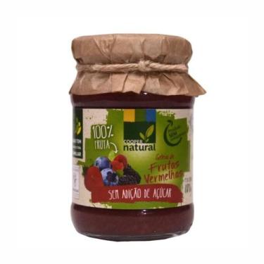 Imagem de Kit 3X: Geleia Frutas Vermelhas Orgânico Sem Açúcar 180g - Coopernatur