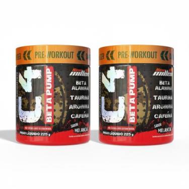 Imagem de Kit 2 c4 beta pump extreme pre-workout melancia 225g - NEW MILLEN