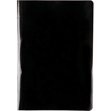 Imagem de Pasta Grampo Trilho Papel Oficio, Dello 0292.P.0010.2, Preto, Pacote com 10 Unidades