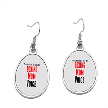 Imagem de Brinco de boxe – Brincos pendentes para meninas – Presente de festa de aniversário dos namorados, Metal, Sem pedras preciosas