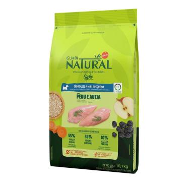 Imagem de Guabi Natural Cão Adulto Light Mini Pequeno Peru 10,1Kg