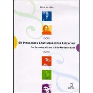 Imagem de 50 Pensadores Contemporâneos Essencias