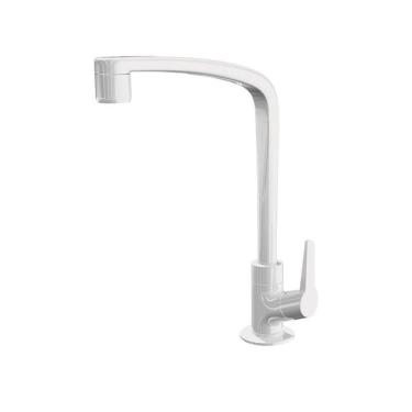 Imagem de Torneira Plástica Lorenzetti Flatt 1167 F71 de Bancada Branca