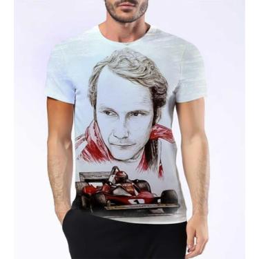 Imagem de Camisa Camiseta Andreas Nikolaus Lauda Niki Piloto F1 Hd 7 - Estilo Kr