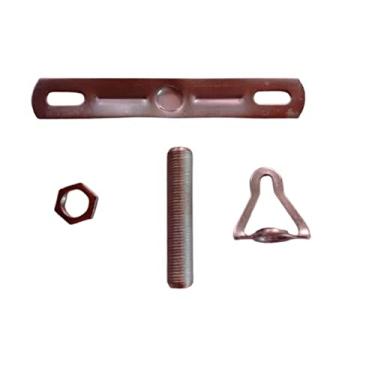 Imagem de Caixa 5 Kits Ganchos Para Suporte De Luminária Pendente Niple 5cm