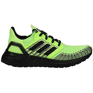 Imagem de adidas Tênis de corrida feminino Ultraboost 20, Verde/núcleo preto/branco, 14