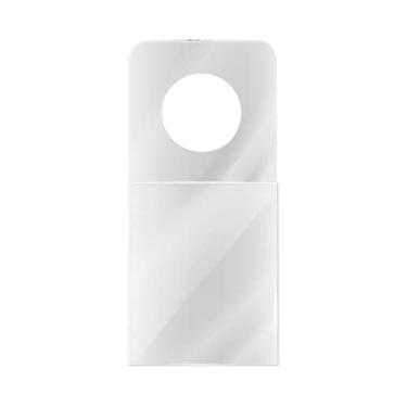 Imagem de NEOBRASIL - Hang Tab Flex Etiqueta Adesiva HT 201 - Expositor para Loja, Gancho Expositório, Adesivo para Organização, Prateleiras e Gancheira - PET Reciclável - Transparente - Suportam 150gr - 2000un