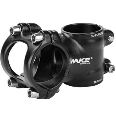 Imagem de LITEONE Haste MTB 31,8 45 mm haste de bicicleta de montanha 7 graus haste de guidão curta MTB para a maioria das bicicletas, bicicletas de estrada, BMX, Fixie Gear, ciclismo (liga de alumínio)