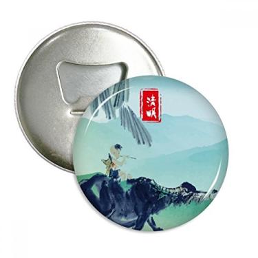 Imagem de Emocionados insetos vinte e quatro termo solar abridor de garrafas ímã de geladeira emblema multifuncional