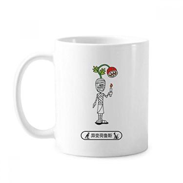 Imagem de Caneca Egito Múmia Halloween Mutação Hórus Cerâmica Café Porcelana Utensílios de Mesa