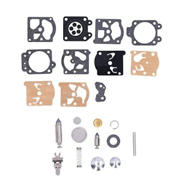 Imagem de Kit de reparo de motosserra, kit de reparo de reconstrução de carburador de alta confiabilidade para jardim para K20 WA WT