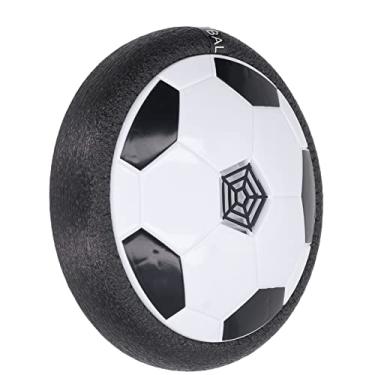 Imagem de Aatraay Bola de Futebol Flutuante com Luz Colorida LED e Amortecedores de Espuma Macia para Jogos Esportivos de Diversão em Família (Preto)