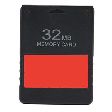 Imagem de Cartão de memória para jogos de 32 MB, suporte para cartão de memória FMCB V1.966 de alta velocidade para jogos PS1 PS2