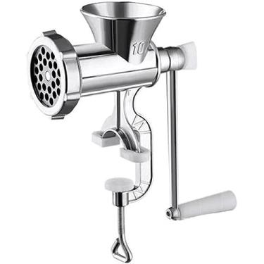 Imagem de Máquina Moer Moedor de Carne Linguiça Hambúrguer Manual Embutido Tritura Triturador Biscoito