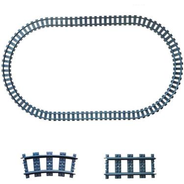 Imagem de Train Tracks, grandes marcas, Building Block Toy -24X