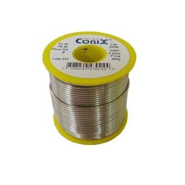 Imagem de Carretel De Solda Estanho 50X50 1,5Mm Amarelo Cobix