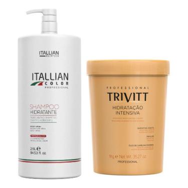 Imagem de Shampoo Hidratante Lavatório Itallian Color 2,5l + Marcara