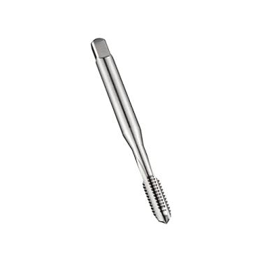 Imagem de Dormer E237M10 Series E237 HSS-E-PM Flauta reta esquerda tinha macho métrica com acabamento brilhante, DIN 371 padrão, rosca M10 x 1,50 mm, comprimento 100 mm