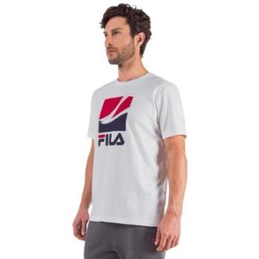 Imagem de Camiseta Fila Masculina Re Essential Branca-Masculino