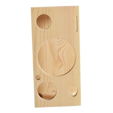 Imagem de WeiLaiKeQi Shaker Rack de Madeira Expositor Multifuncional Barware Decoração Garrafa Rack Bartender Ferramenta Titular para Casa