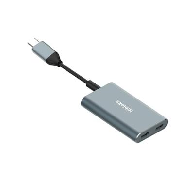 Imagem de AR Smart Glasses Adaptador de carregamento USB-C adequado para Rokid/Xreal (Nreal) Air Series/Thunderbird Air Series HUB Expansão Dock Head Acessórios de módulo de carregamento